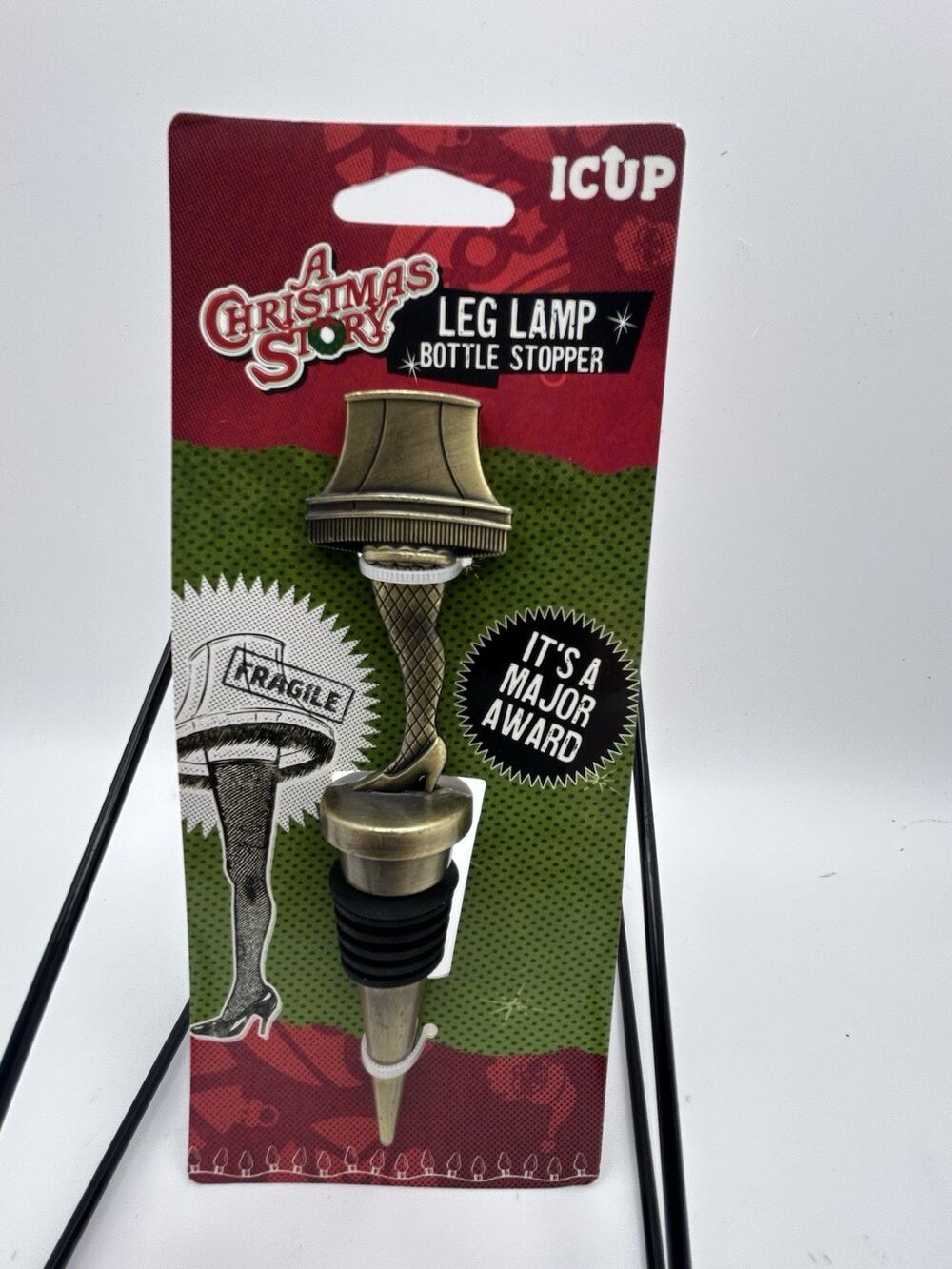 A Christmas Story Leg Lamp Bottle Stopper Brand New, It's A Major Award